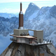 Illustration for article titled This Glass Room Lets You Float Over of One of the Alps Highest Peaks